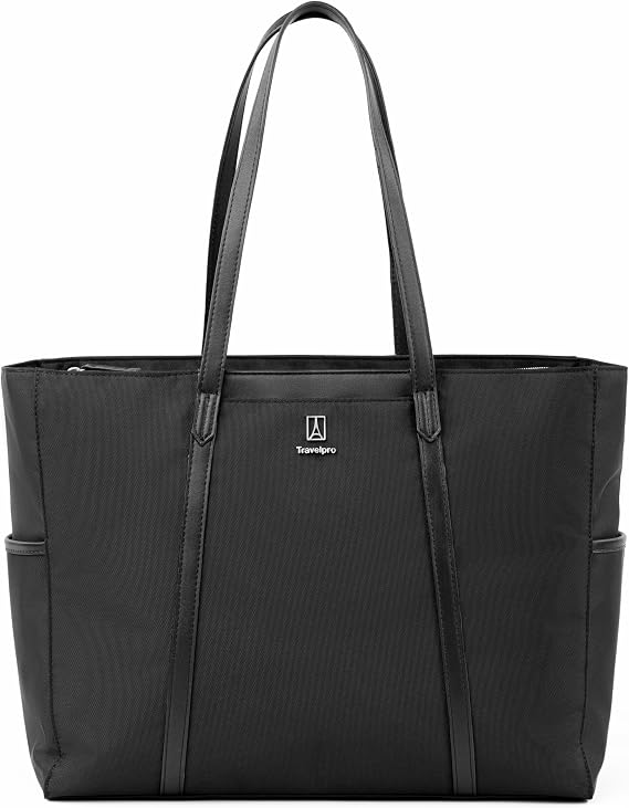 Travelpro Maxlite Softside Lightweight Women's Carry-On Tote Bag, Fits up to 40 cm Laptop, Work School Travel, Black, 30x45x13 cm