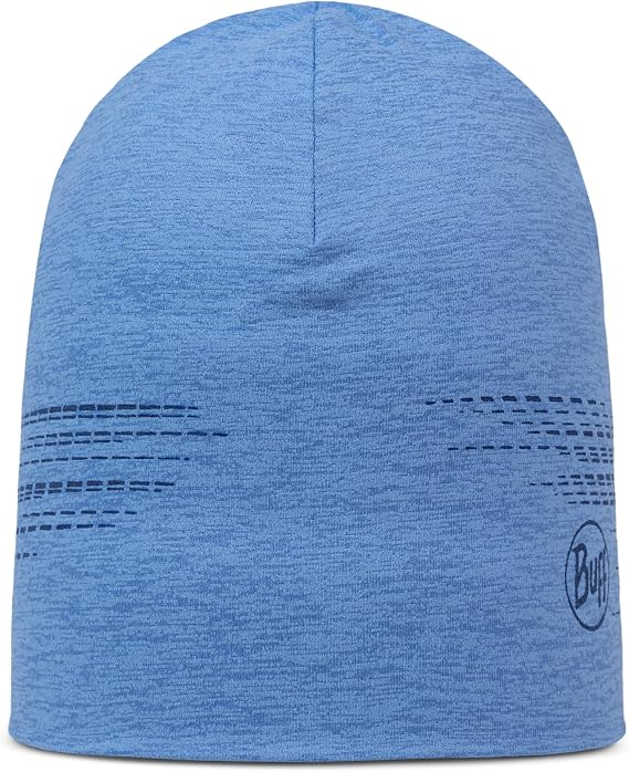 BUFF®| DryFlx® Beanie Hat Man Woman Adult, Quick Drying, Stretch, Reflective, Shiny, Night, Visibility, Running, Moisture Wicking, One Size