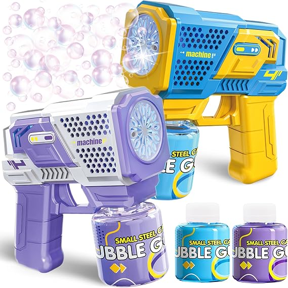 Chennyfun Kids Bubble Machine Kit, Unicorn Camera Bubble Blaster