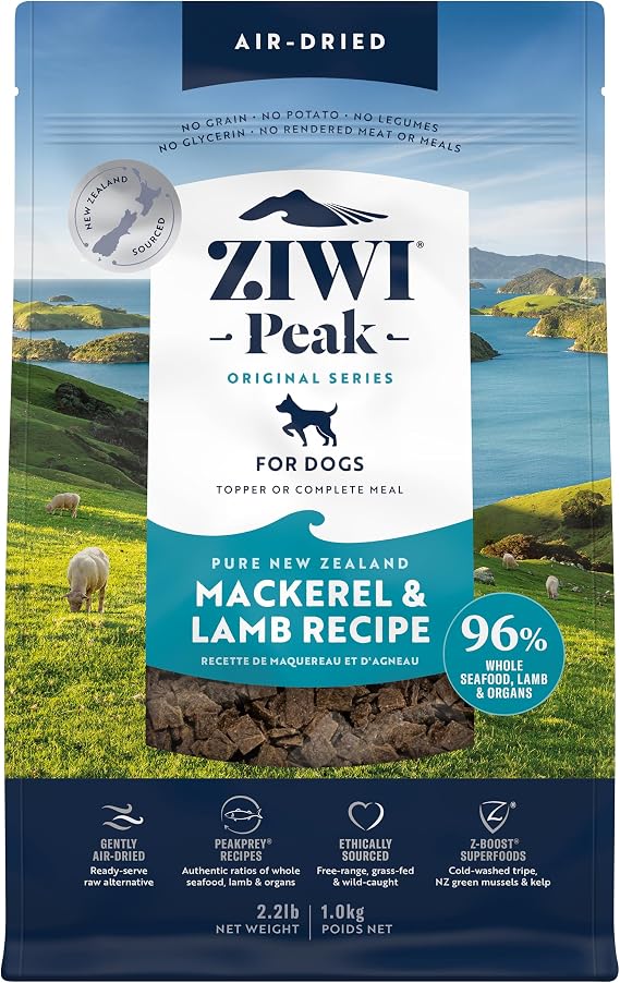 Ziwi Peak Daily Dog Cuisine Mackerel and Lamb Pouches, 1 kg