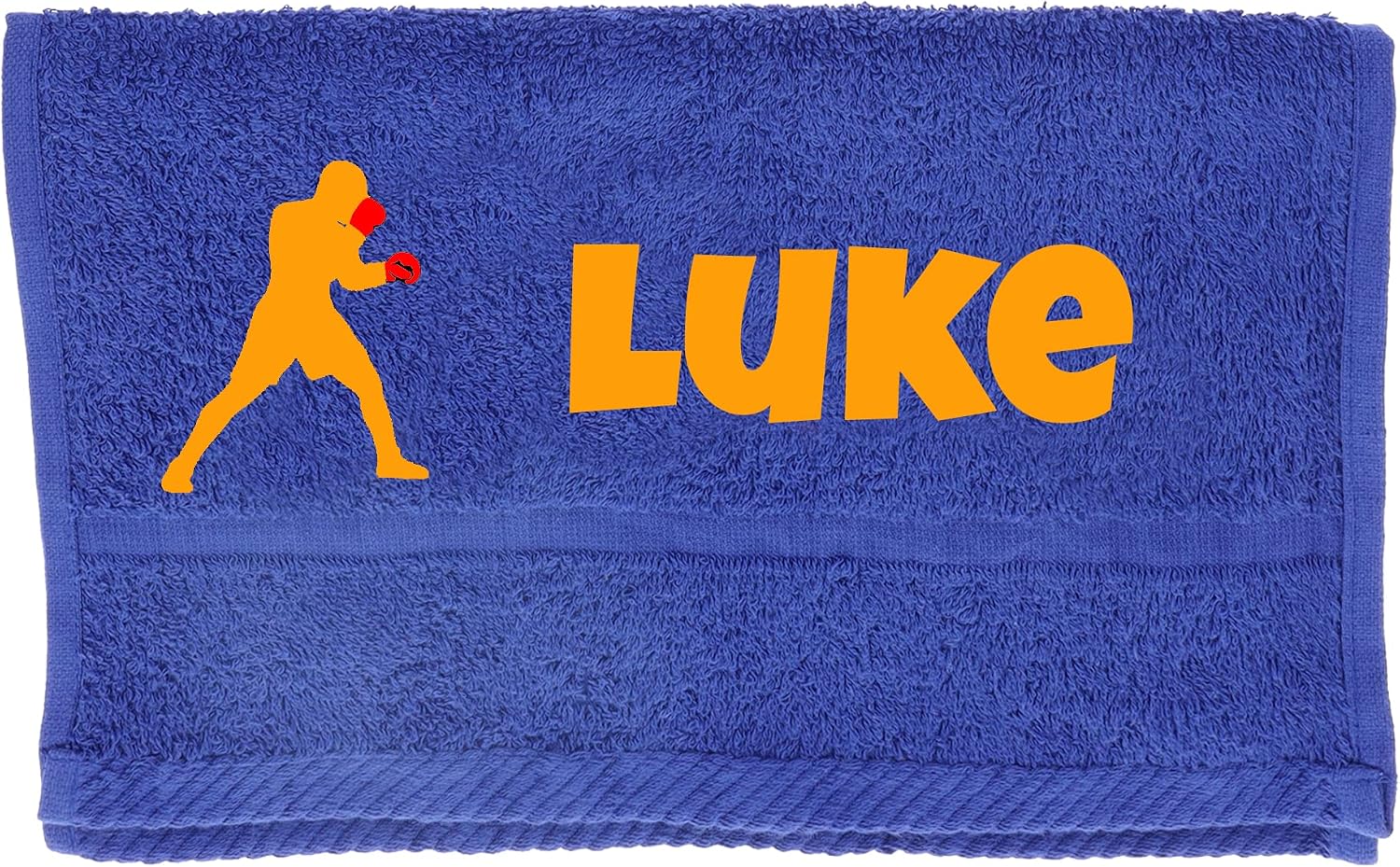 Always Looking Good Royal Blue Personalised Embroidered Boxing Workout Gym Towel Gift for Boxers Personalised Fitness Gift With Name Sports Towel for Men Women Adults