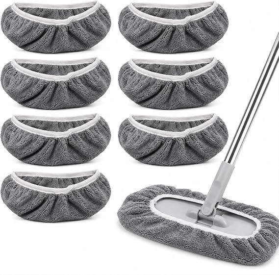 8 Pack Reusable Microfiber Sweeper Refills
