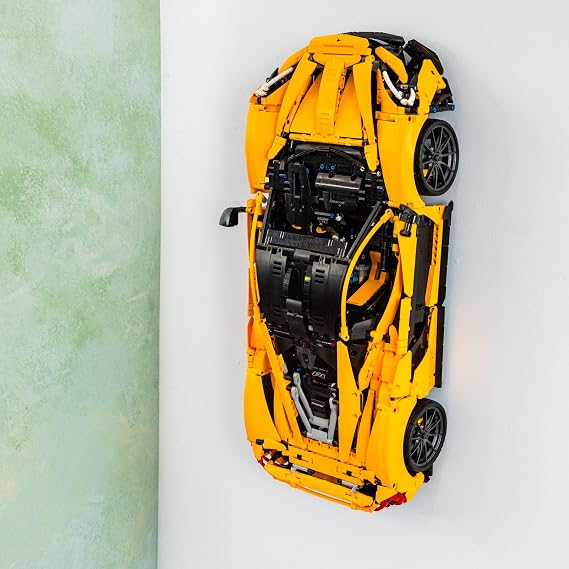 Wall Mount Bracket Compatible With Lego Technic McLaren P1 42172 - Securely Display Your Car - Lego Set NOT Included