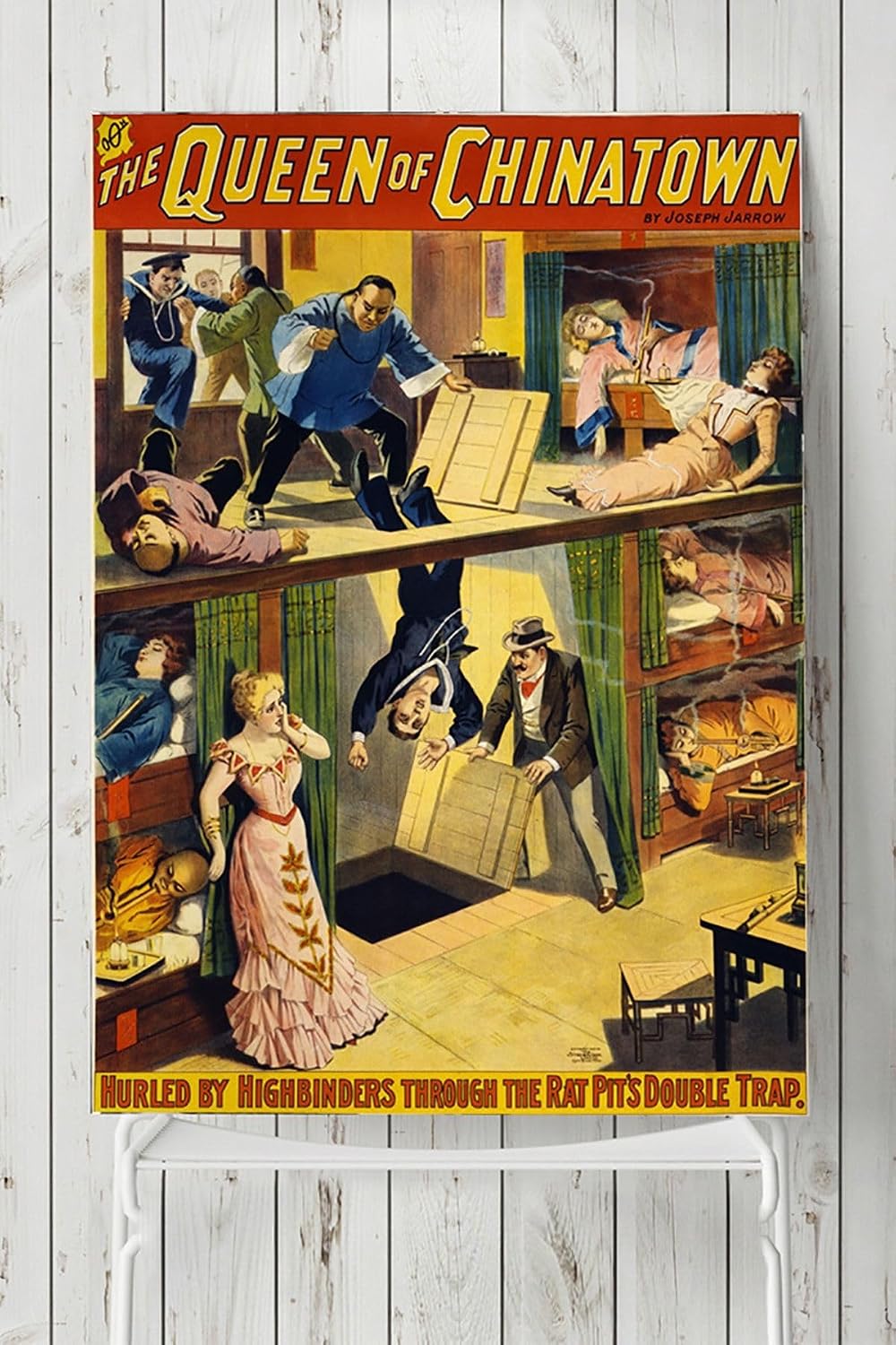Postermanya (pster3622) The Queen Of Chinatown Vintage Poster (40x60cm)