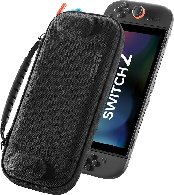 JSAUX Slim Felt Carrying Case for Switch 2, Protective Travel Pouch
