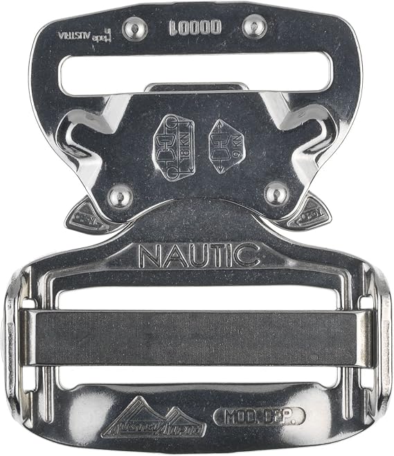 AustriAlpin Stainless Steel INOX Nautic 45mm / 1.75" Cobra Buckle FI45AVF