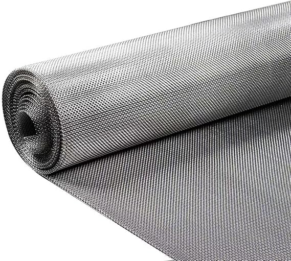 30 Mesh Filtration Tissue Wire Mesh, 3 Feet Width, Stainless Steel Filtration Grid, for Sifting Materials, Superfine Wire Mesh, 1 pc(3*33ft)