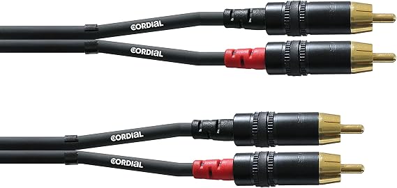 CORDIAL RCA 90 cm Audio Cable Double Audio Essentials RCA Cable
