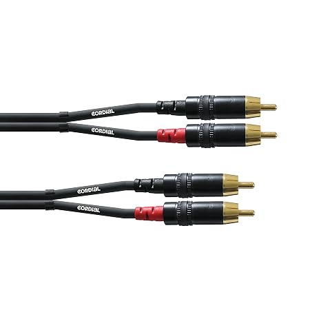 CORDIAL Rca 1.5 m Audio Cable Double Audio Essentials RCA Cable