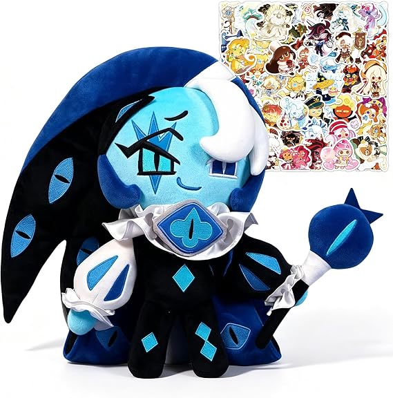 Cookie Run Kingdom Plush, 51pcs Shadow Milk Cookie Stickers
