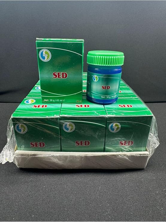 SED Masaj Kremi Kavanoz, 38 gr / 45 ml, Viks Ferahlatıcı, 12 Adet Set