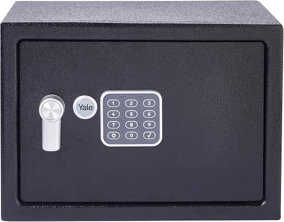 Yale Medium Value Safe, Digital Keypad, LED Light Indicators, Steel Locking Bolts, Emergency Override Key, YSV/250/DB2