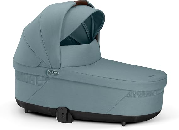 Cybex Cot S Lux Baby & Newborn Carry Cot - Lightweight - Stormy Blue
