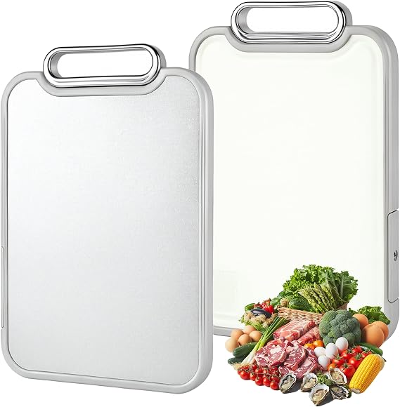 Double Sided Pure Titanium Cutting Board, Kitchen Specific Cutting Board