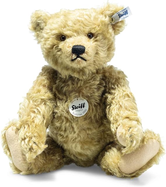 Steiff 35cm Classic 1920 Jointed Teddy Bear with Growler (Light Brown)
