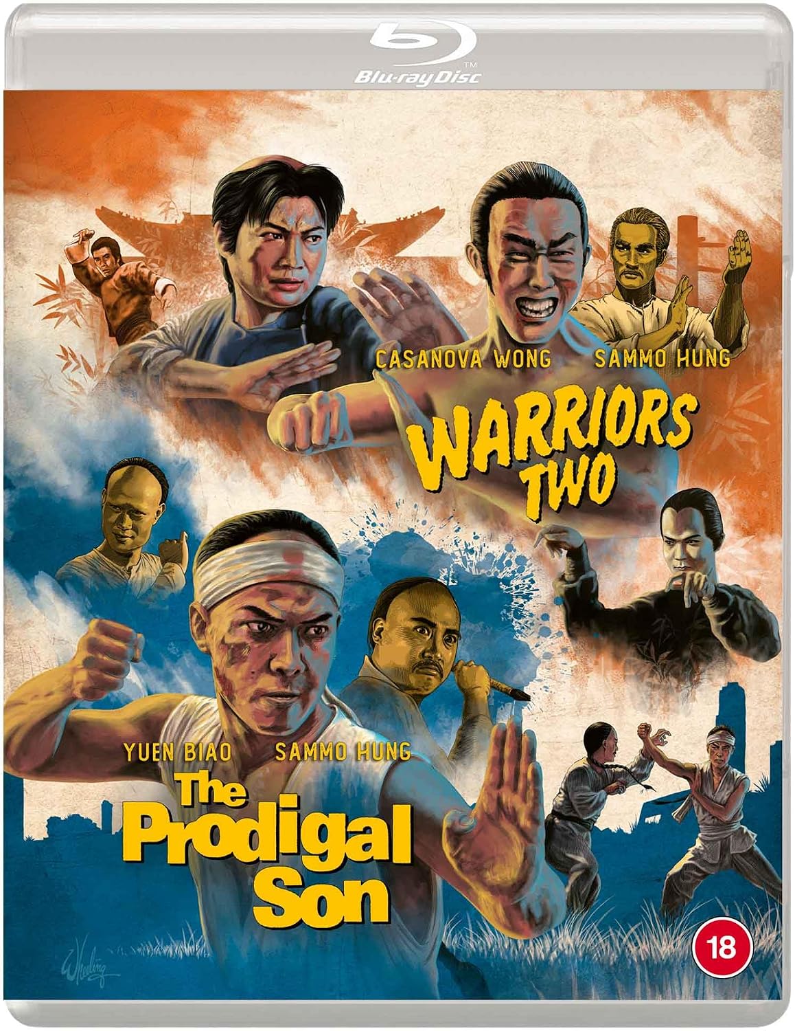 Warriors Two & The Prodigal Son : Two Films By Sammo Hung (Eureka Classics) 2-Disc Blu-ray