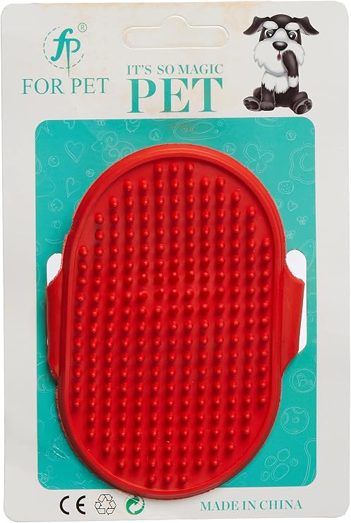 Buffer Ergonomic Massage Pet Cat Dog Washing Brush Apparatus