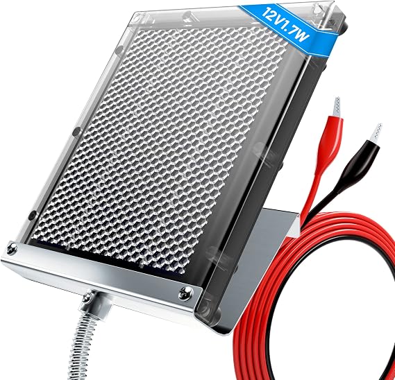 POWOXI 12V 1.7W güneş paneli geyik besleyici için su geçirmez güneş pili şarj cihazı montaj braketi timsah klip besleyici güneş paneli 12 Volt güneş paneli