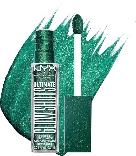 NYX Professional Makeup Ultimate Glow Shots Işıltılı Likit Göz Farı - 22 Watermelon Wealth, UGSFR
