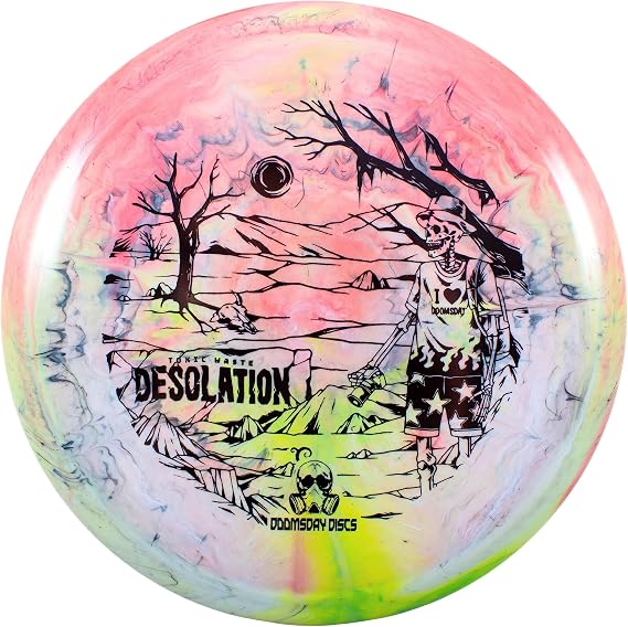 DOOMSDAY DISCS Desolation Midrange | Professional Level Disc Golf Mid in Premium Opaque Plastic