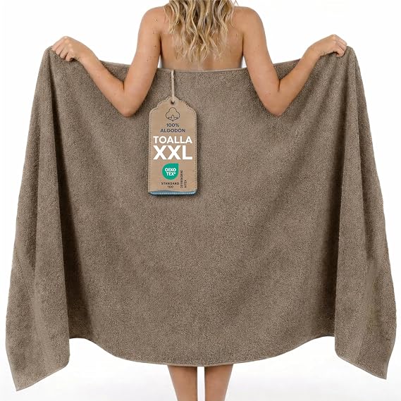 Twinzen - Large Bath Towel 100% Cotton - 100x200 cm