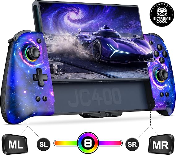 Elegamefy Wireless Switch 2 Controller Hall Effect Joysticks Marine Colour