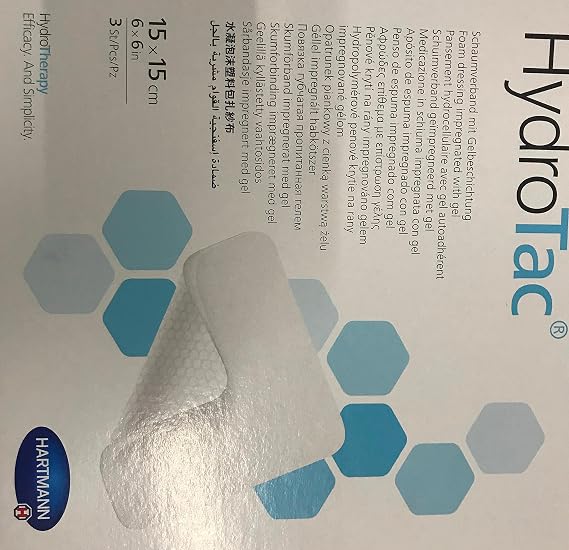 Paul Hartmann HYDROTAC Dressing, 15CM*15CM - Pack of 3