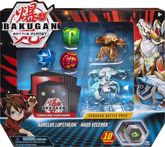 Bakugan Battle Pack Model 3 Bakugan Playset