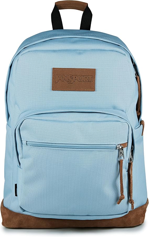 JanSport 右パック プレミアムバックパック - 15インチのノートパソコンスリーブ付きデイパック、メインコンパートメント、ウォーターボトルポケット。