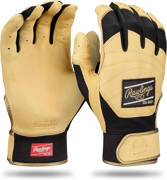 Rawlings | PRO Preferred Baseball Batting Gloves | Adult Sizes | Multiple Colors