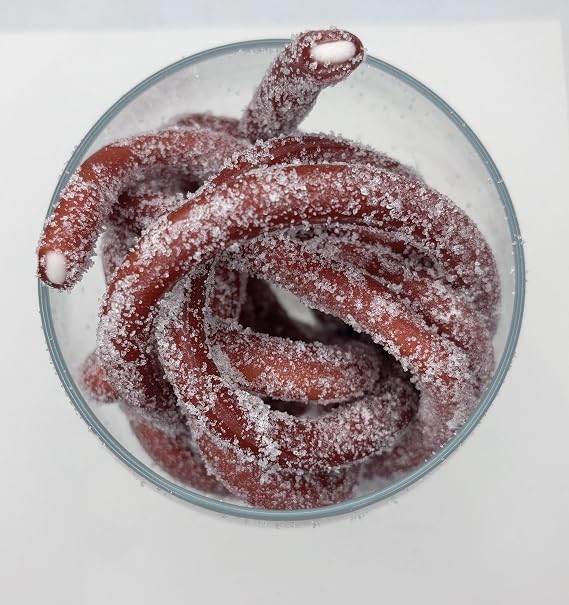 Fizzy Strawberry Giant Cable (Approx 75Gram portion) 800G