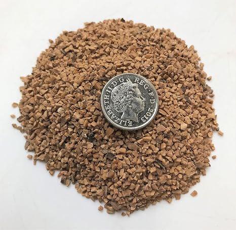 Crushed Walnut Shells - Four Grades Available - Very Fine to Coarse - 500 grams to 1.5 kilo - Abrasive - Pin Cushion Filler (J. 500 grams - Coarse grade)