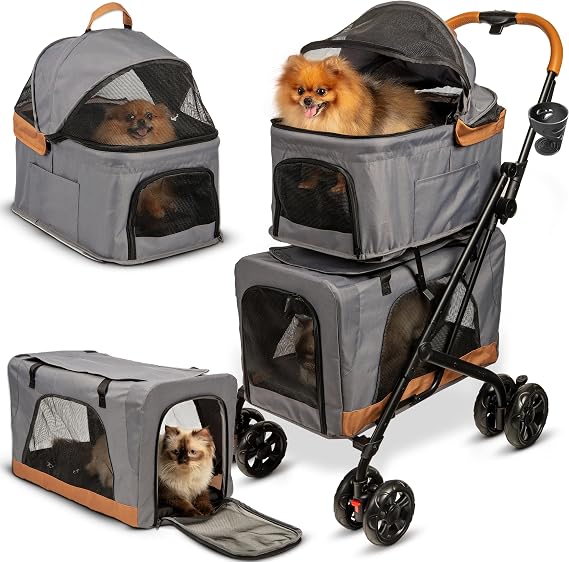 Double Pet Stroller