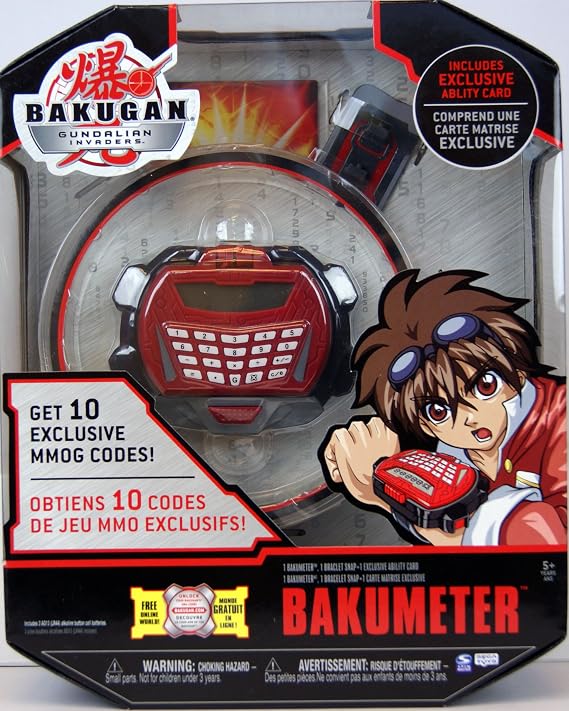 Spin Master GPZ08336 Bakugan Gundalian Invaders Bakumeter Wrist Toy