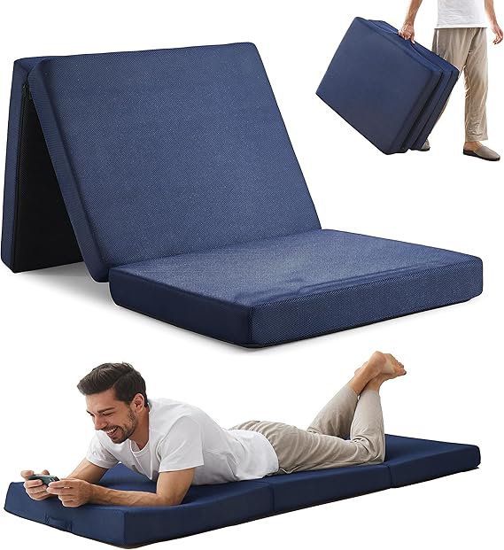 Jamdok 10CM Single Memory Foam Folding Sleeping Pad(190X75X10CM)