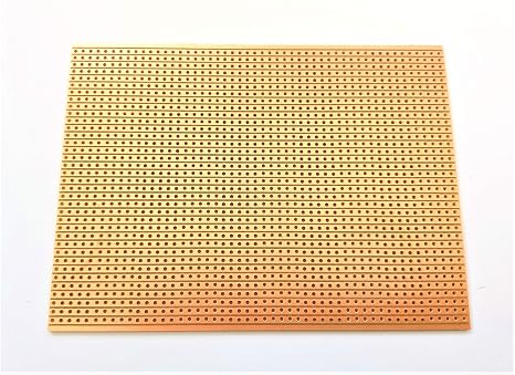 Copper Veroboard/Stripboard for PCB Prototyping - Large 95x127mm, Pack of 4