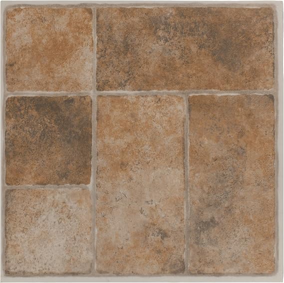 Achim Home Furnishings Nexus Kendinden Yapışkanlı Vinil Yer Karosu, 20 Adet, 30x30 cm, Quartose Granit Desen