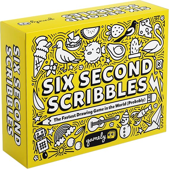 Six Second Scribbles | The fast-paced drawing party game for families