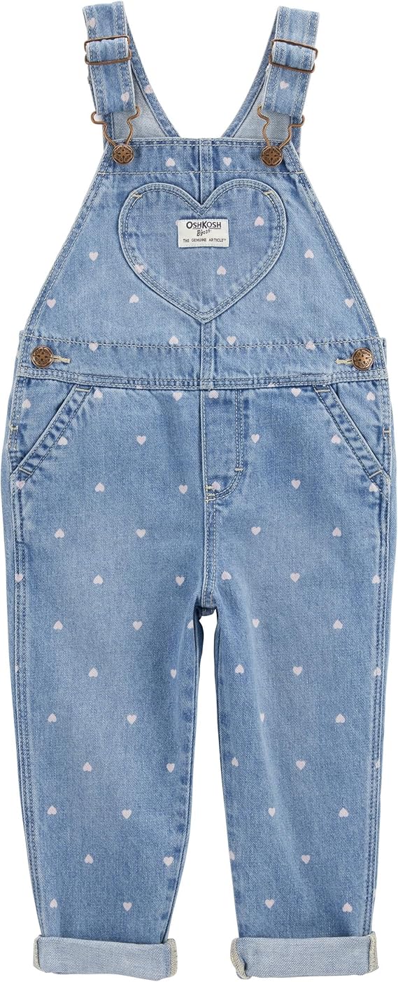 OshKosh B'Gosh Girl's World's Best Overalls Jumpsuit (pack of 1)