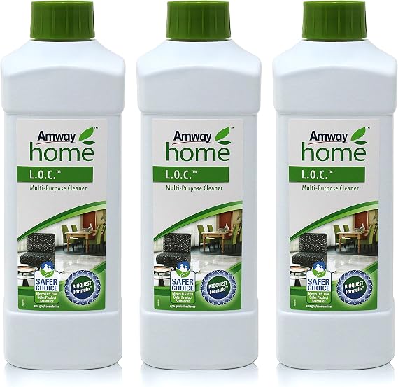 3 x Mehrzweckreiniger L.O.C.™ - Çok Amaçlı Temizleyici - 3 x 1 Litre - amway - (Ürün No: 0001)