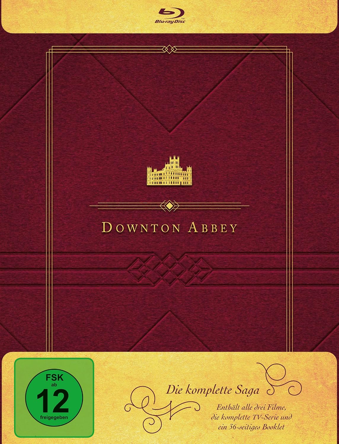 Downton Abbey - Die komplette Saga (Limited Edition: TV Serie + 3 Filme)