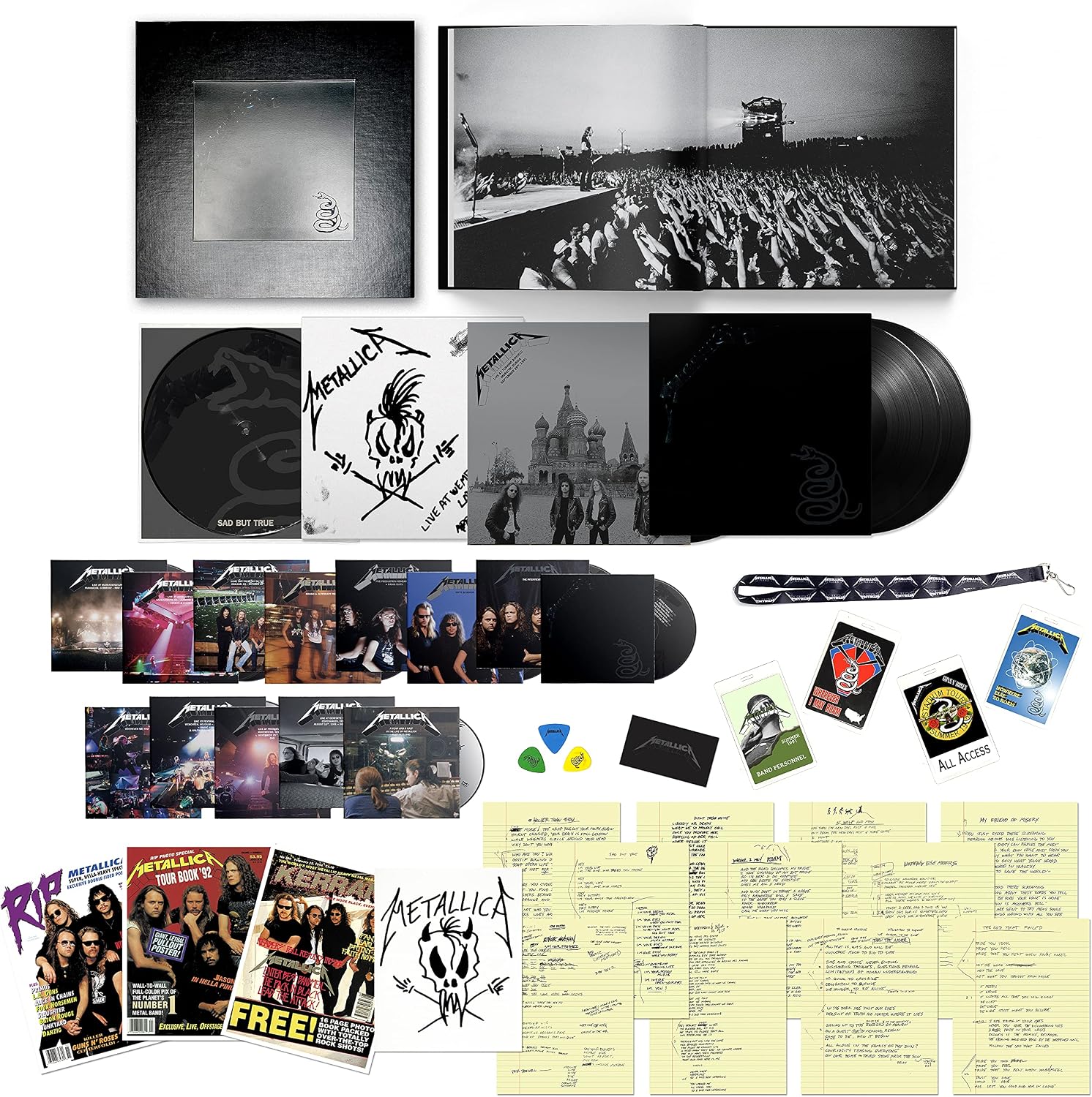 メタリカリマスター・デラックス・ボックス・セット完全生産限定盤14cd+6record+6dvd特典:なし