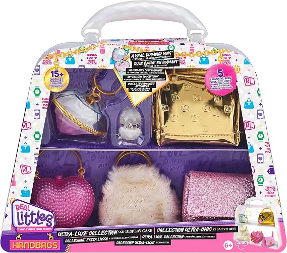 Real Littles - Collectible Micro Handbag Collection Holds 17 Surprises