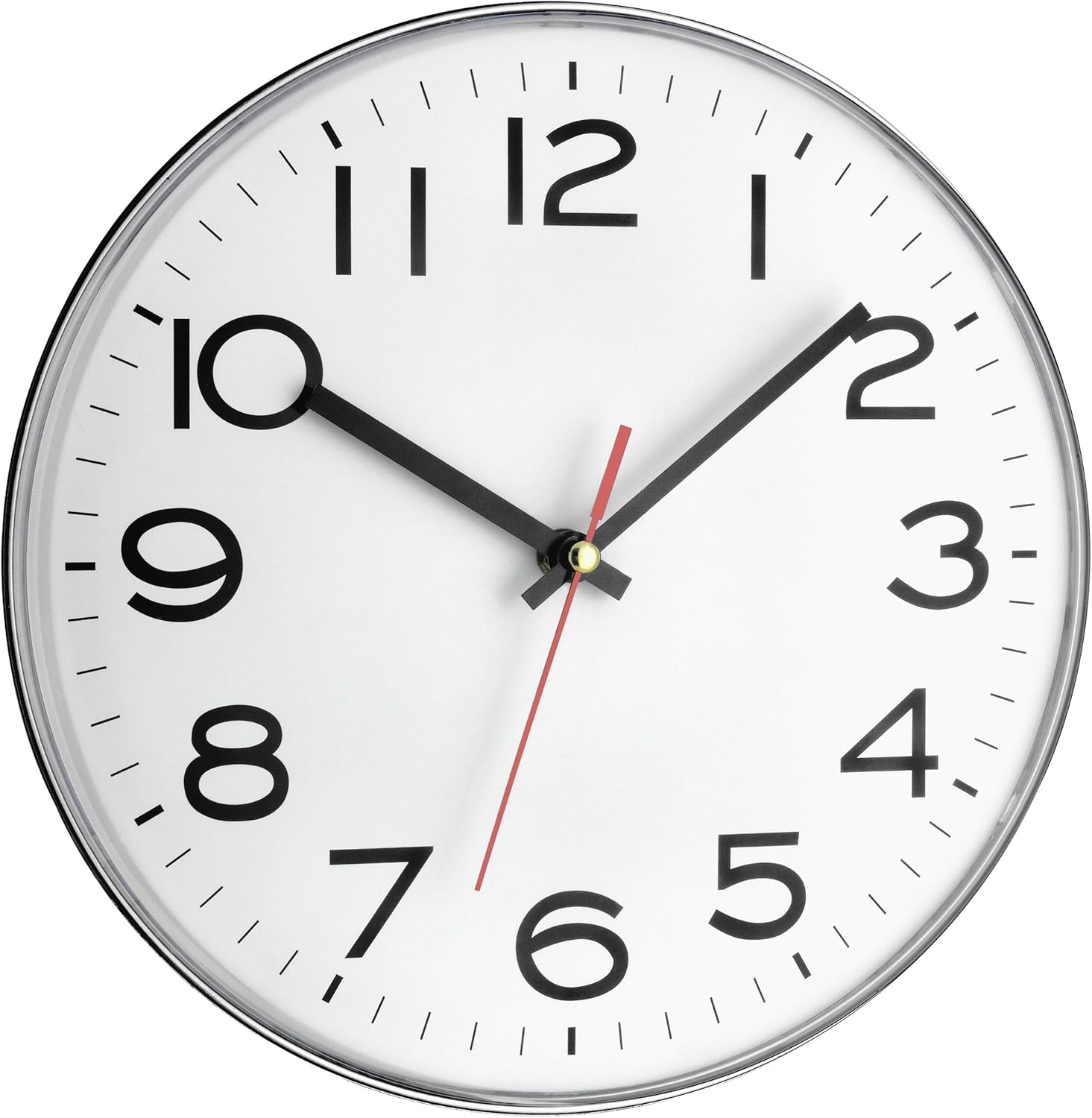 TFA TFA60.3017 Wall Clock, White