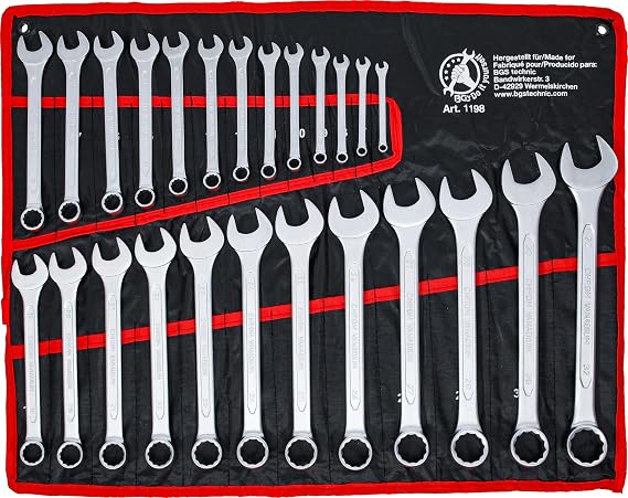 BGS Diy 1198 Combination Spanner Set SW 6-32 mm 25-Piece