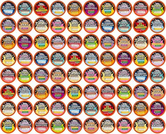 Java Factory Variety Pack Single Cup Coffee for Keurig Brewers, 80 Count