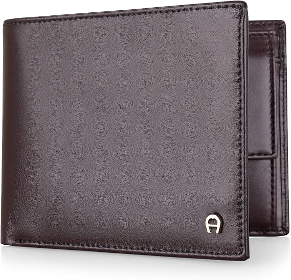 Aigner Leather wallet, 0001 Antic (Red) - .