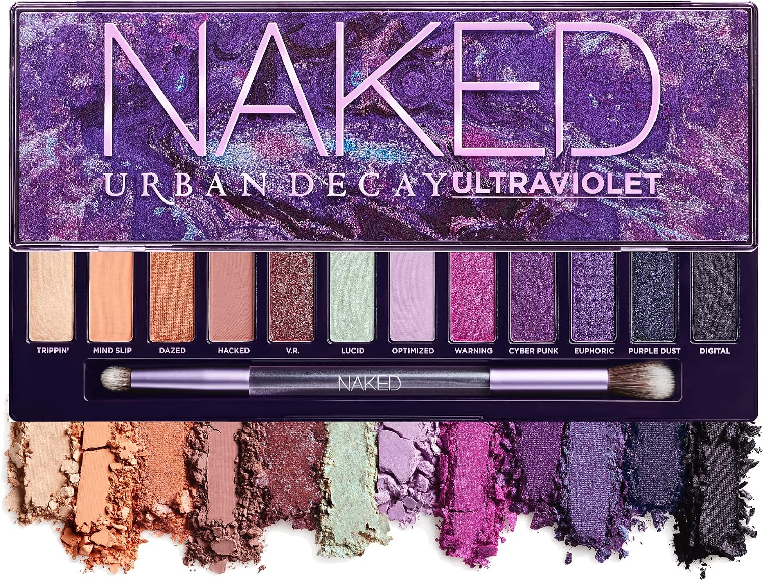 Urban Decay Naked Basics Eyeshadow Palette, 6 Blendable Matte Nudes Shades