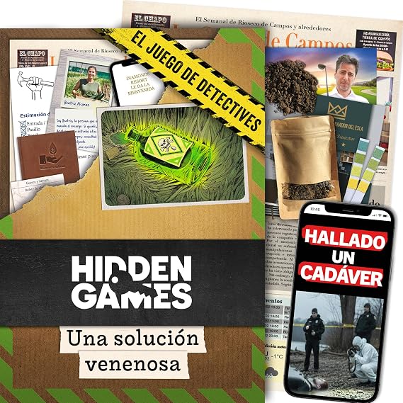 Hidden Games Crime Scene – A Poisonous Solution – Mystery Game