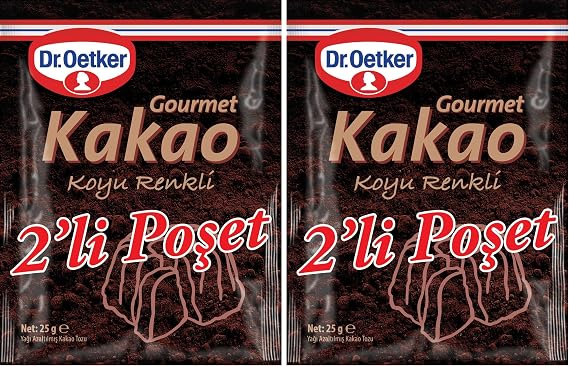 Dr. Oetker Gourmet Kakao (2 x 25gr) 2li paket